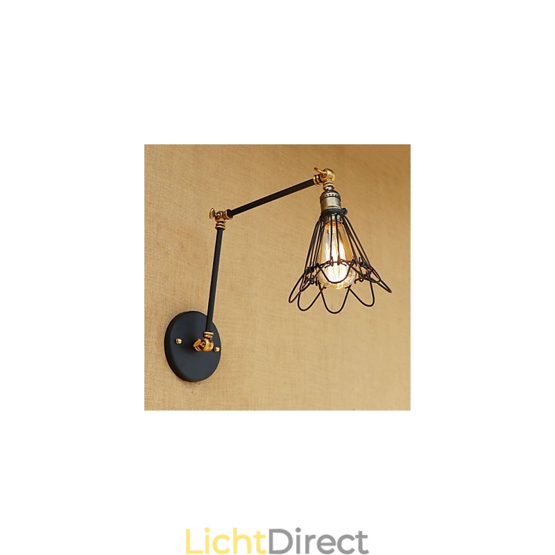 Rustieke Lodge Country Retro Schilderij Kenmerk voor Mini Stijl Swing Arm Sfeerlicht Swing