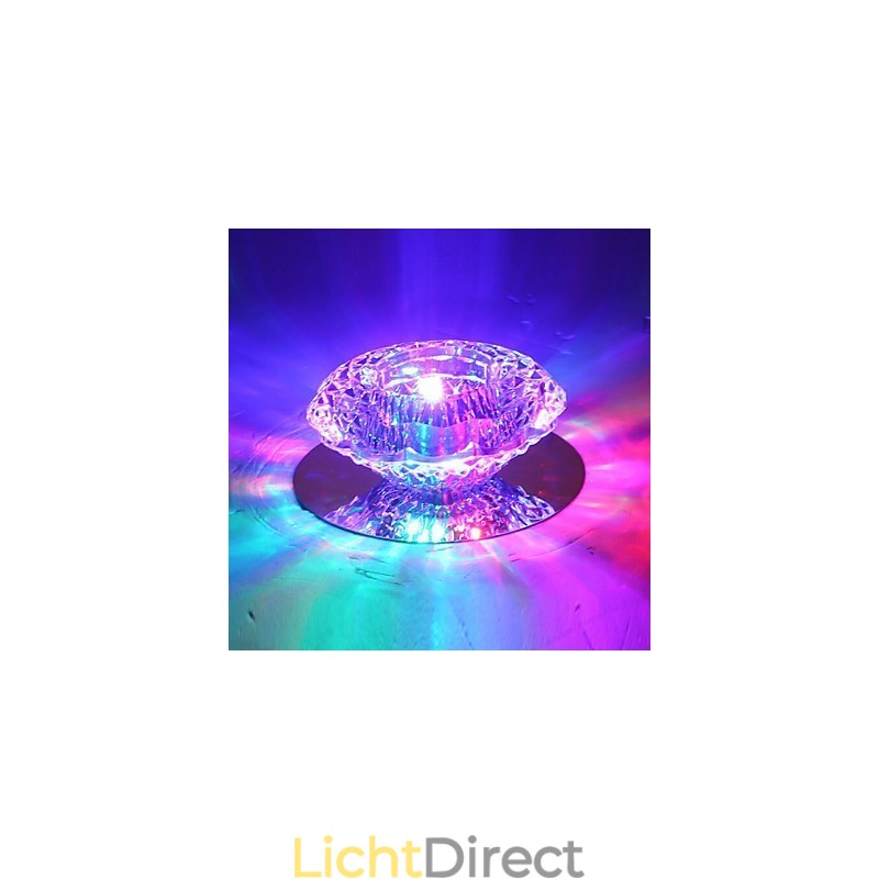 3W energiebesparende moderne plafondlamp Kristallen plafondlamp Downlight lamp