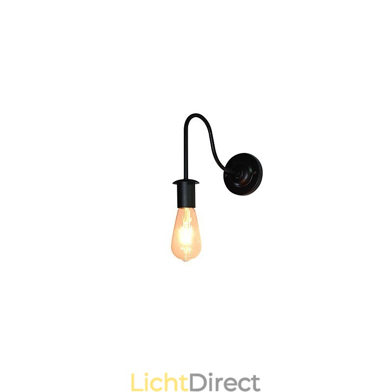 Wandlampen Wandlamp Ijzeren Wandlamp Dumb Black Lightsaber Lamp Aan De Muur