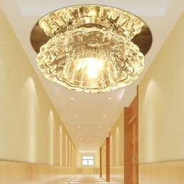 3W energiebesparende moderne plafondlamp Kristallen plafondlamp Downlight lamp