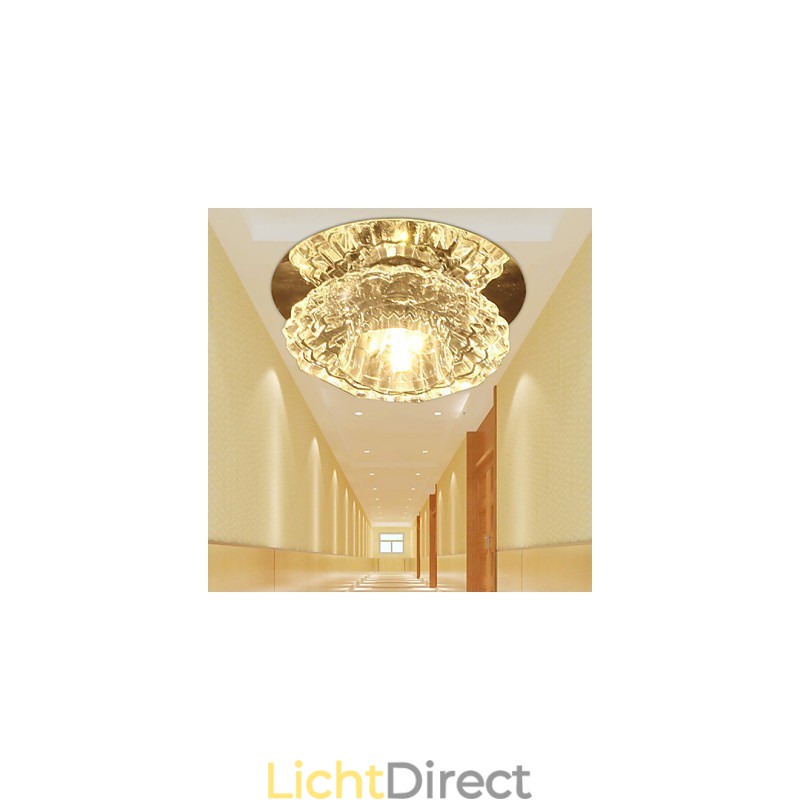 3W energiebesparende moderne plafondlamp Kristallen plafondlamp Downlight lamp