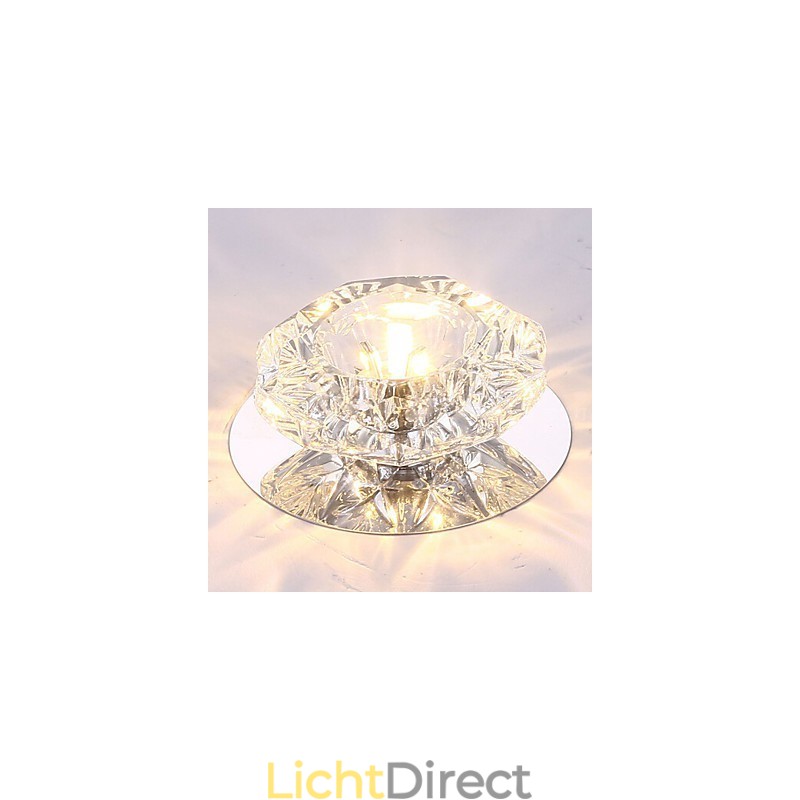 3W energiebesparende moderne plafondlamp Kristallen plafondlamp Downlight lamp