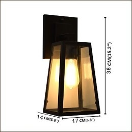 Wandlamp Wandlampen Wandlamp Ijzeren Wandlamp Dumb Black Lightsaber Lamp Aan De Muur