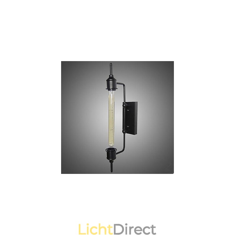 Vintage industriële windijzer kledingwinkel bar koffieshop Edison fluit wandlamp