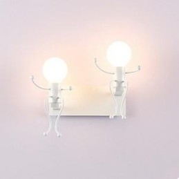 Amerikaanse Landelijke IJzeren Wandlamp Creatieve Slaapkamer Nachtkastje Wandlamp Warme Gangpad Schurk Wandlamp