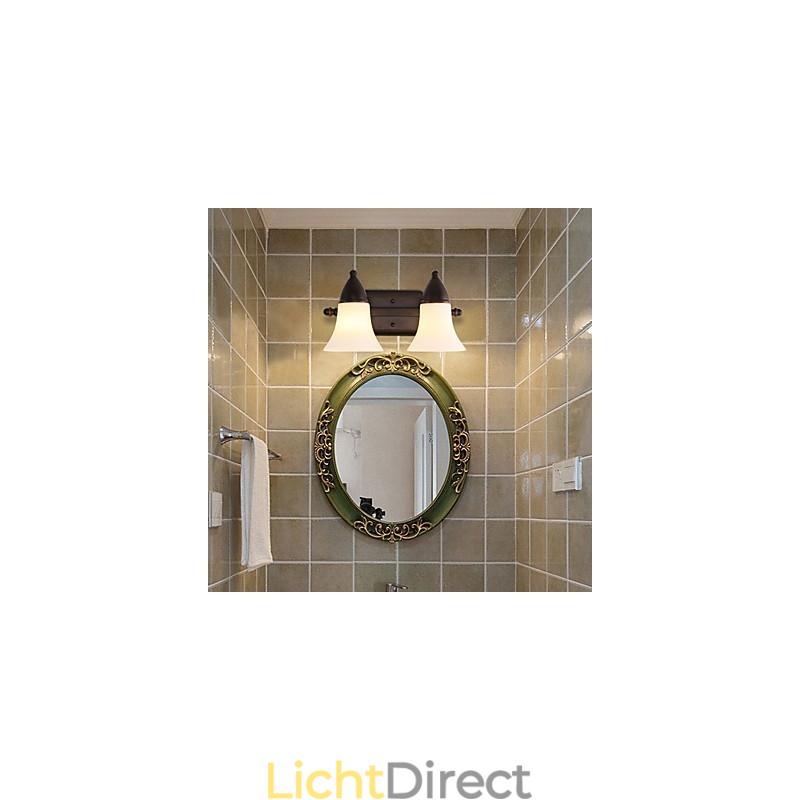 Rustieke Lodge Zwarte Oxide Afwerking Kenmerk voor Oogbescherming Sfeerverlichting Wandlampen Wandlamp