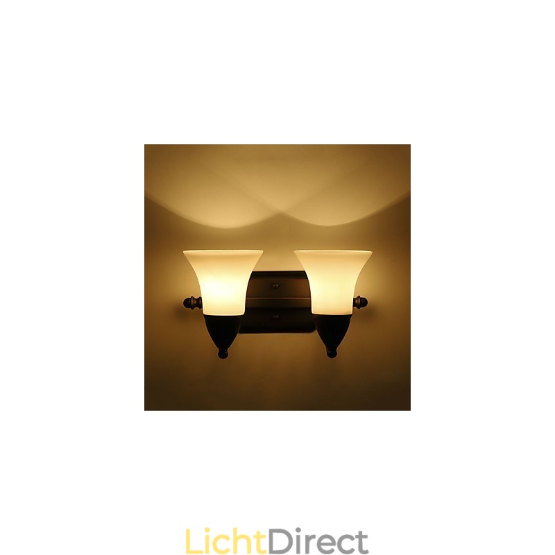 Rustieke Lodge Zwarte Oxide Afwerking Kenmerk voor Oogbescherming Sfeerverlichting Wandlampen Wandlamp