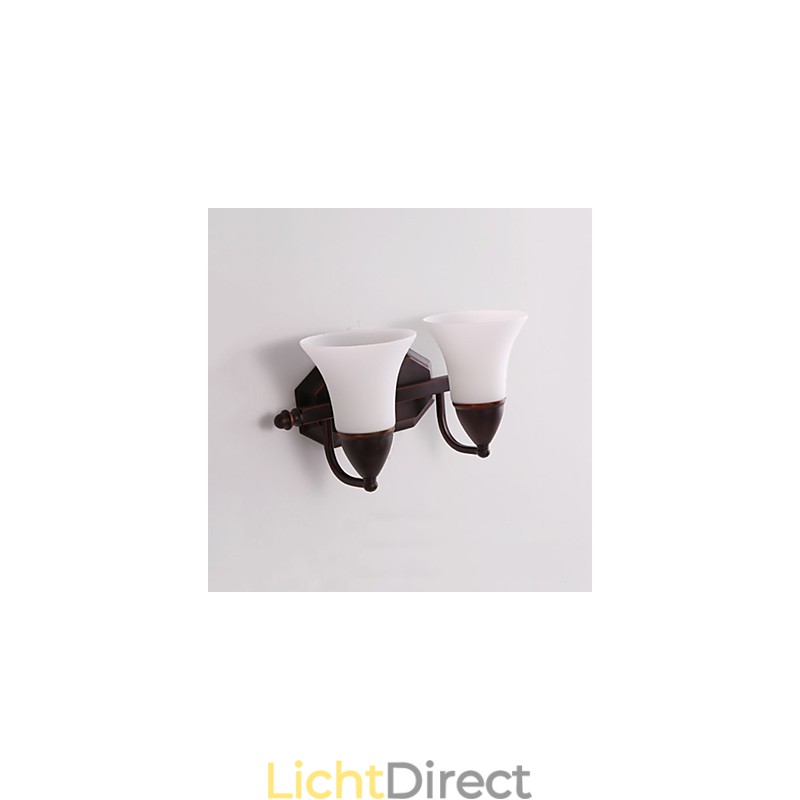 Rustieke Lodge Zwarte Oxide Afwerking Kenmerk voor Oogbescherming Sfeerverlichting Wandlampen Wandlamp