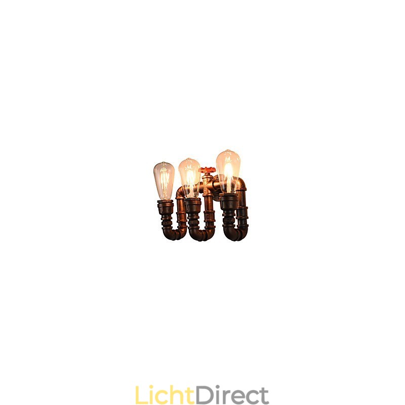 Rustieke Lodge Traditionele Klassieke Antieke Messing Kenmerk voor Sfeerverlichting Wandlampen Wandlamp
