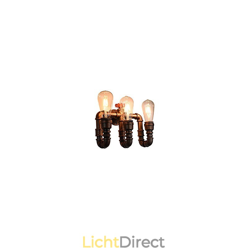 Rustieke Lodge Traditionele Klassieke Antieke Messing Kenmerk voor Sfeerverlichting Wandlampen Wandlamp