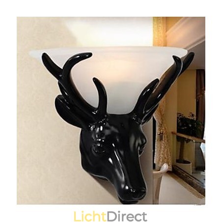 Moderne en gecontracteerde hertenkop wandlamp Mode creatieve woonkamer slaapkamer wandlamp Moderne en gecontracteerde hertenkop wandlamp Mode creatieve woonkamer slaapkamer wandlamp