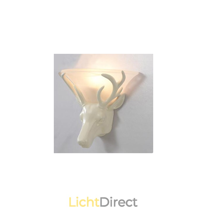 Moderne en gecontracteerde hertenkop wandlamp Mode creatieve woonkamer slaapkamer wandlamp