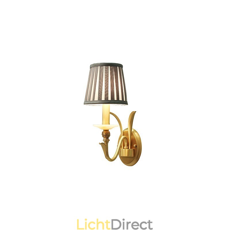 Eenvoudige landelijke traditionele klassieke messingfunctie voor mini-stijl uplight wandlampen wandlamp