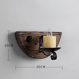 Rustieke Lodge Schilderij Kenmerk voor Mini Stijl Uplight Wandlampen Wandlamp