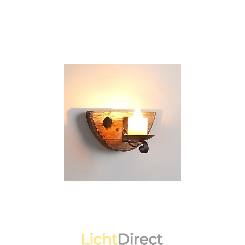 Rustieke Lodge Schilderij Kenmerk voor Mini Stijl Uplight Wandlampen Wandlamp