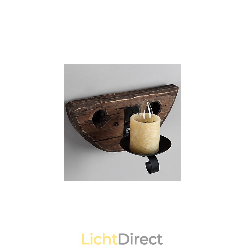 Rustieke Lodge Schilderij Kenmerk voor Mini Stijl Uplight Wandlampen Wandlamp