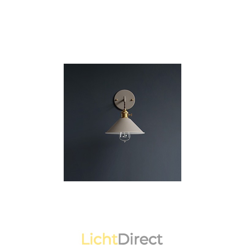Mini formaat Eenvoudige Industriële Hoofdlamp Bollen Wandlamp Vintage Retro Dorp Metalen Wandlamp Lampenarmatuur Gangpad Wandlamp