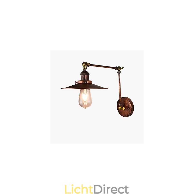 Wandlamp Wandlampen Wandlamp van ijzer Retro Vintage Modern Luxe Bar West Restaurant Koffiehuis