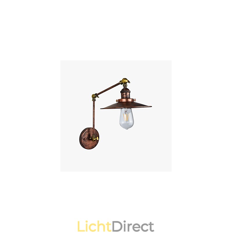 Wandlamp Wandlampen Wandlamp van ijzer Retro Vintage Modern Luxe Bar West Restaurant Koffiehuis