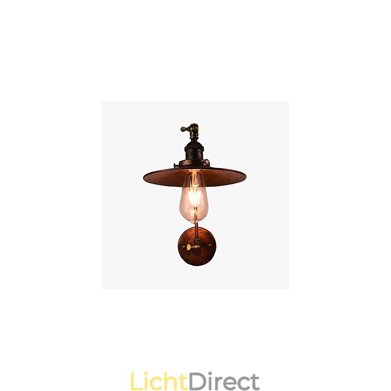 Wandlamp Wandlampen Wandlamp van ijzer Retro Vintage Modern Luxe Bar West Restaurant Koffiehuis