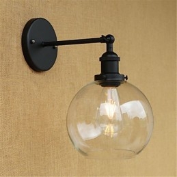 Landelijke retro-schilderijfunctie voor mini-stijl oogbescherming sfeerverlichting wandlampen