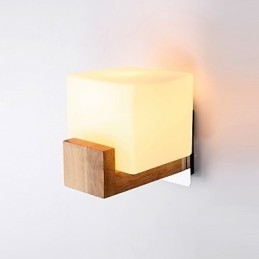 Eenvoudige nieuwigheid Landelijke functie voor oogbescherming Sfeerverlichting Wandlampen Wandlamp Eenvoudige slaapkamerbedlamp