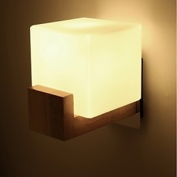 Eenvoudige nieuwigheid Landelijke functie voor oogbescherming Sfeerverlichting Wandlampen Wandlamp Eenvoudige slaapkamerbedlamp