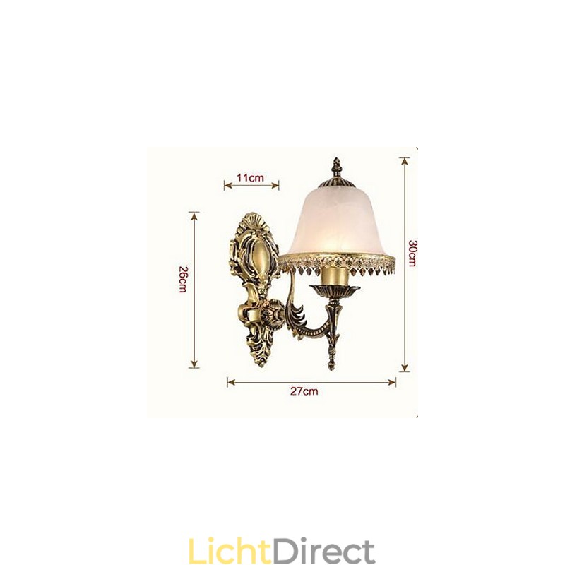 Vintage gegalvaniseerde feature downlight wandlampen wandlamp