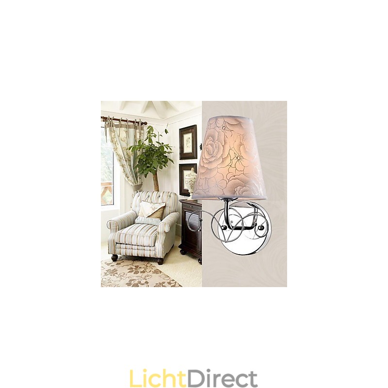 Moderne eigentijdse gegalvaniseerde kenmerkende uplight wandlampen wandlamp