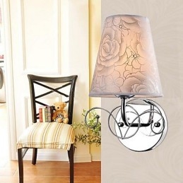 Moderne eigentijdse gegalvaniseerde kenmerkende uplight wandlampen wandlamp