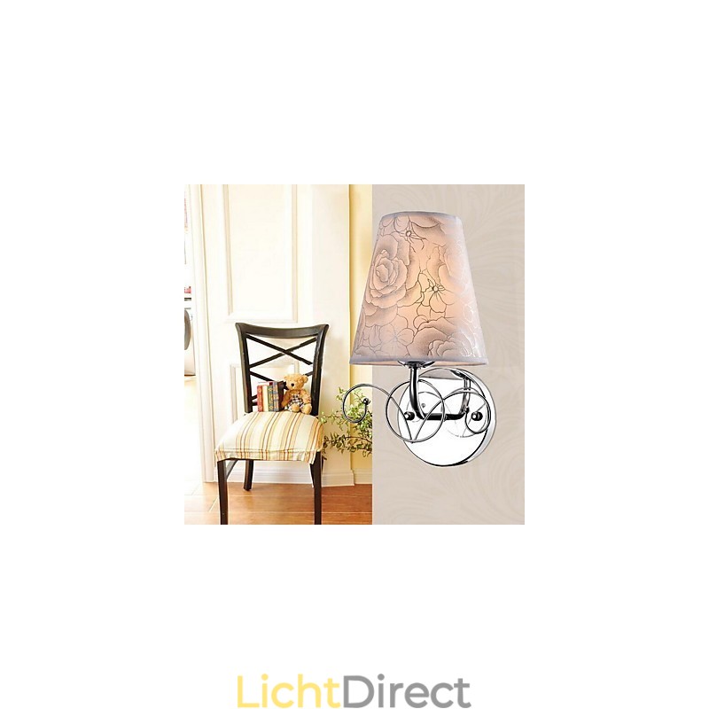 Moderne eigentijdse gegalvaniseerde kenmerkende uplight wandlampen wandlamp
