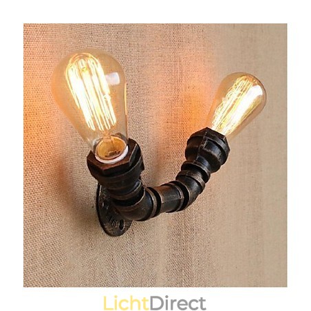 Nostalgia Eenvoudige Waterpijp Decoratieve Kleine Wandlamp Wandlamp Nostalgia Eenvoudige Waterpijp Decoratieve Kleine Wandlamp Wandlamp