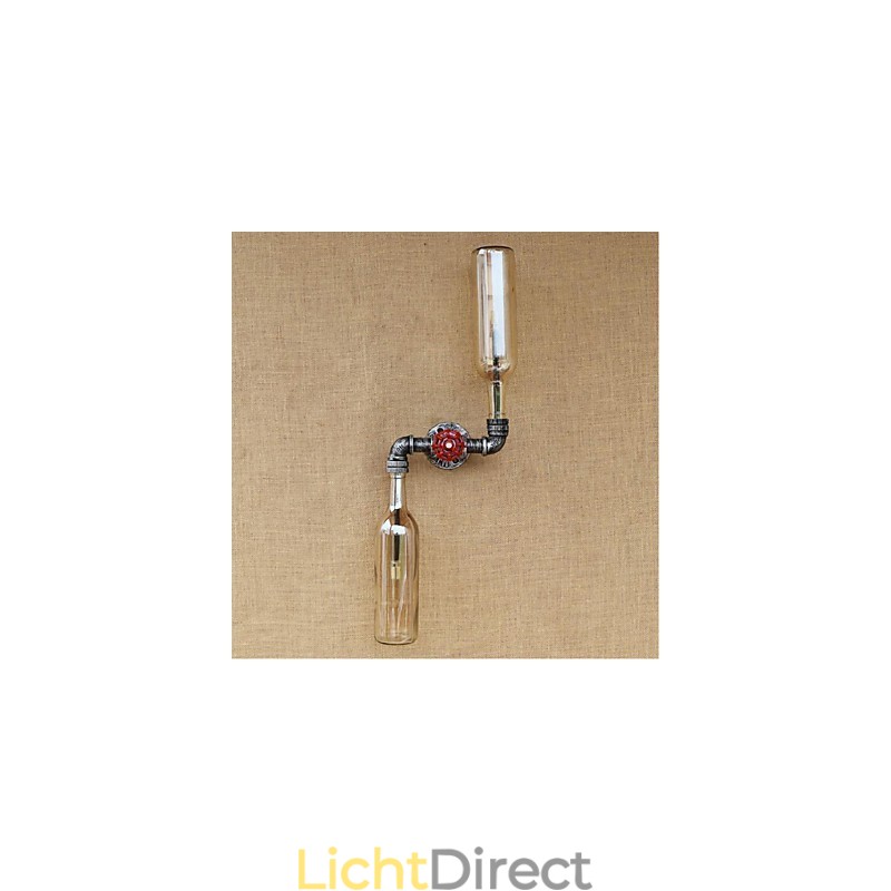 Rustieke Lodge Messing Kenmerk voor Sfeerverlichting Wandlampen Wandlamp Amber