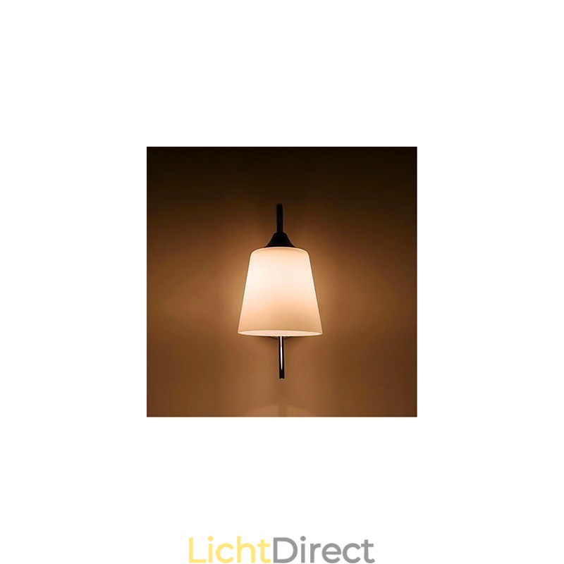 Moderne minimalistische glazen nachtkastje gangpad hotelkamer wandlamp
