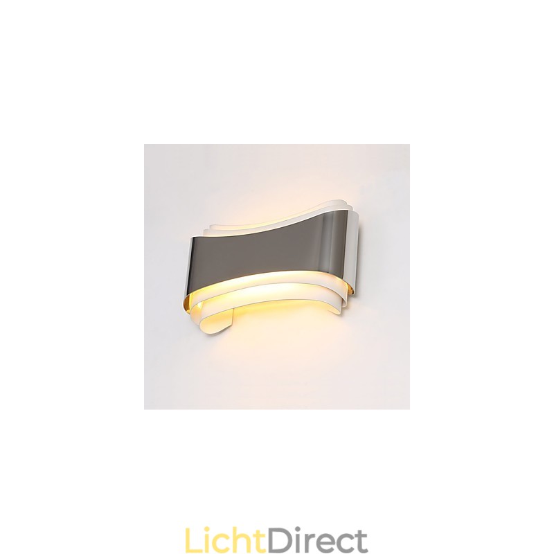 Geïntegreerde moderne eigentijdse chromen functie voor sfeerverlichting Wandlampen Wandlamp