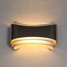 Geïntegreerde moderne eigentijdse chromen functie voor sfeerverlichting Wandlampen Wandlamp