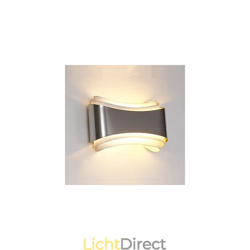 Geïntegreerde moderne eigentijdse chromen functie voor sfeerverlichting Wandlampen Wandlamp