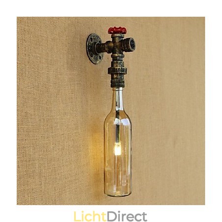 Amber Water Wandlamp Met Schakelaar Wandlamp