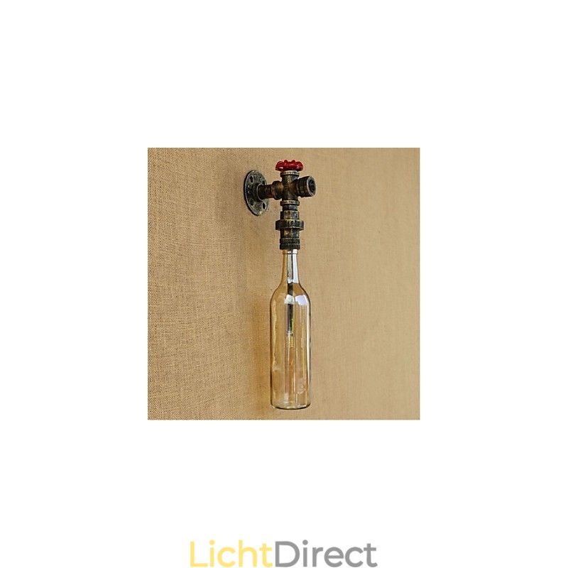 Amber Water Wandlamp Met Schakelaar Wandlamp