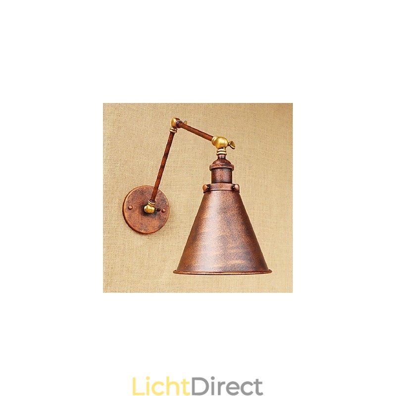 Lange arm Half roest Retro Creatieve Nostalgische Intrekbare Opvouwbare Wandlampen Wandlamp