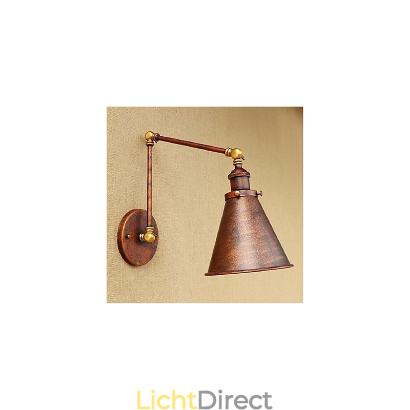 Lange arm Half roest Retro Creatieve Nostalgische Intrekbare Opvouwbare Wandlampen Wandlamp
