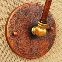 Lange arm Half roest Retro Creatieve Nostalgische Intrekbare Opvouwbare Wandlampen Wandlamp