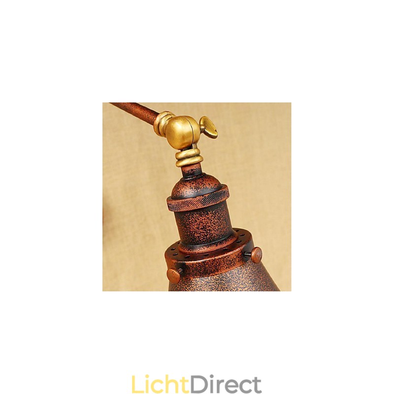 Lange arm Half roest Retro Creatieve Nostalgische Intrekbare Opvouwbare Wandlampen Wandlamp