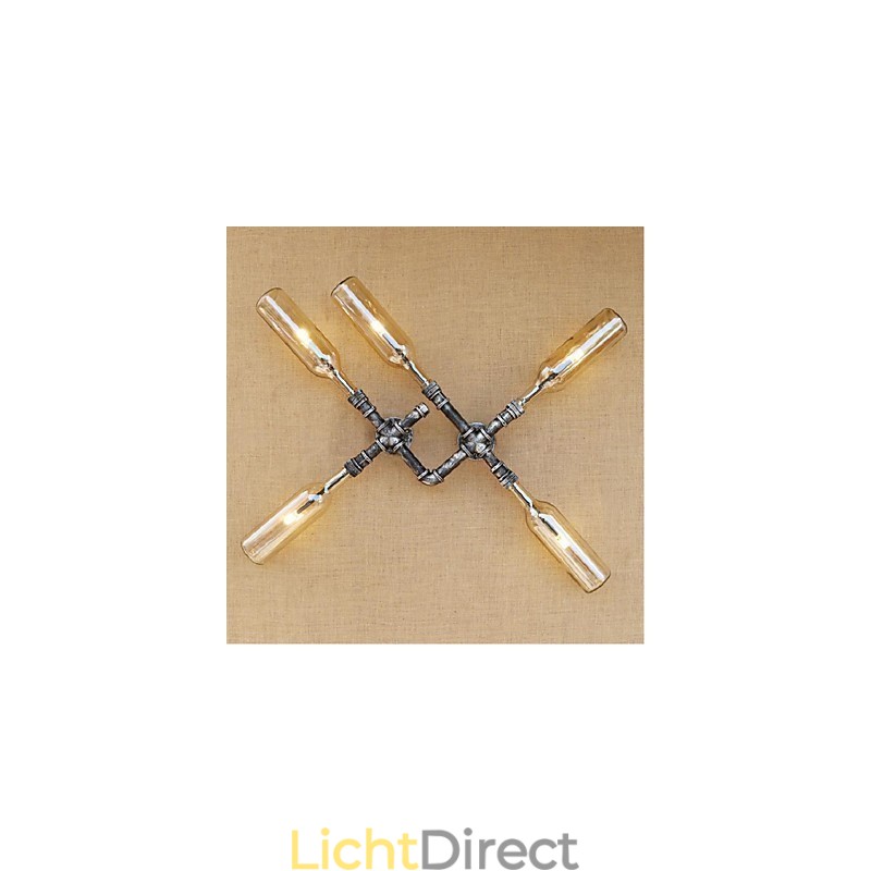 Rustieke Lodge Schilderij Kenmerk voor Sfeervolle Licht Wandlampen Wandlamp
