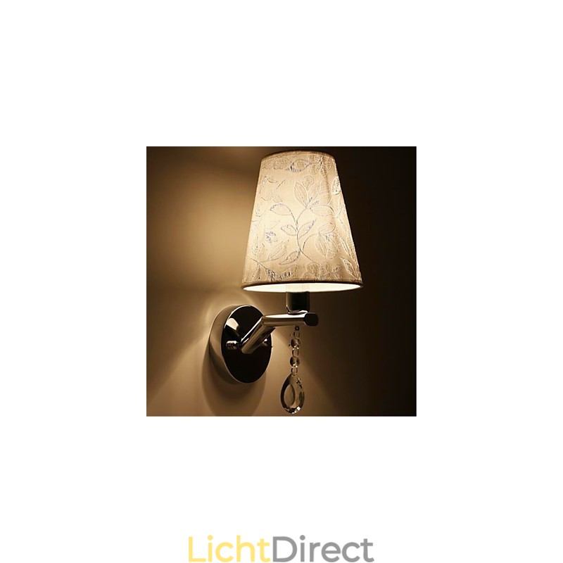 Moderne eigentijdse zilveren functie voor kristalsfeerverlichting wandlampen wandlamp