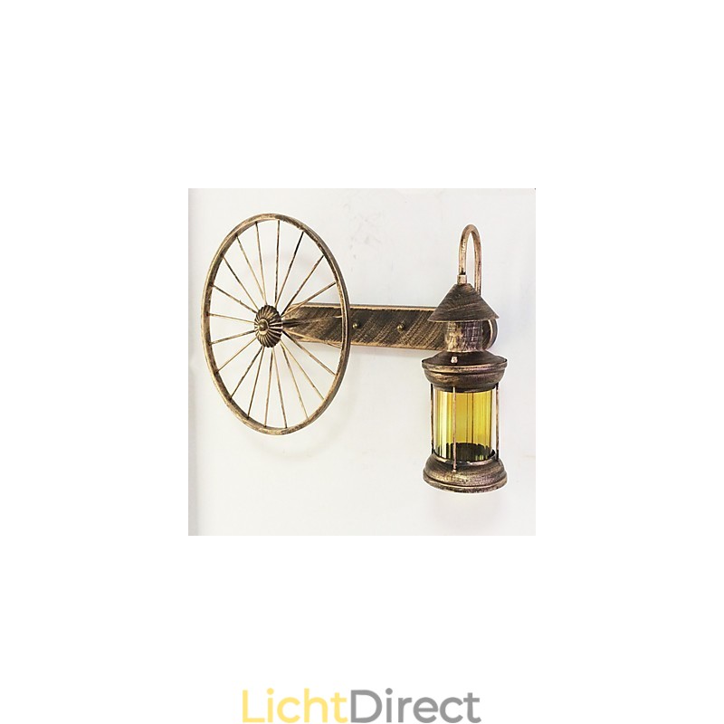 Rustieke Lodge Schilderij Kenmerk voor Mini Stijl Uplight Wandlampen Wandlamp