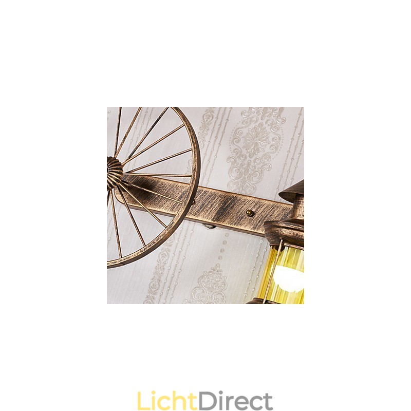 Rustieke Lodge Schilderij Kenmerk voor Mini Stijl Uplight Wandlampen Wandlamp