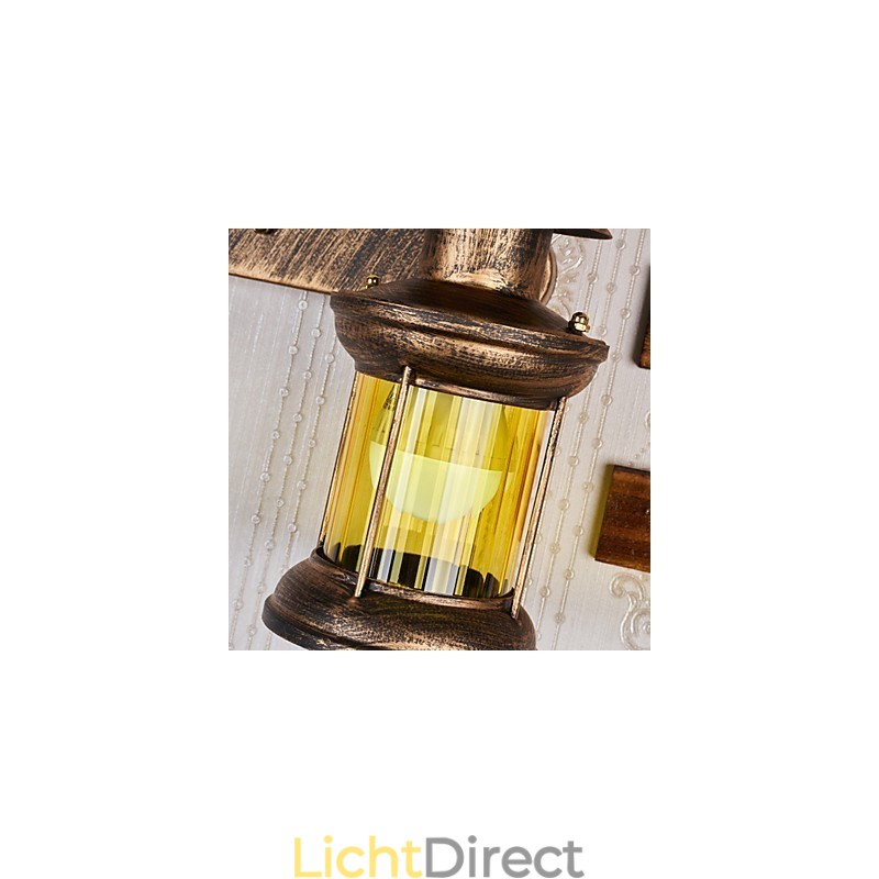 Rustieke Lodge Schilderij Kenmerk voor Mini Stijl Uplight Wandlampen Wandlamp