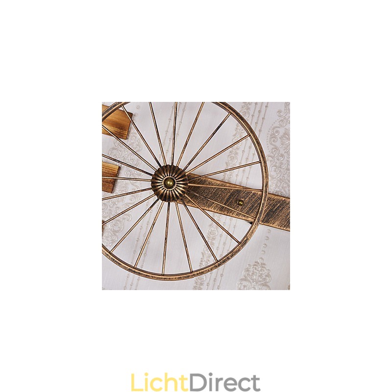 Rustieke Lodge Schilderij Kenmerk voor Mini Stijl Uplight Wandlampen Wandlamp