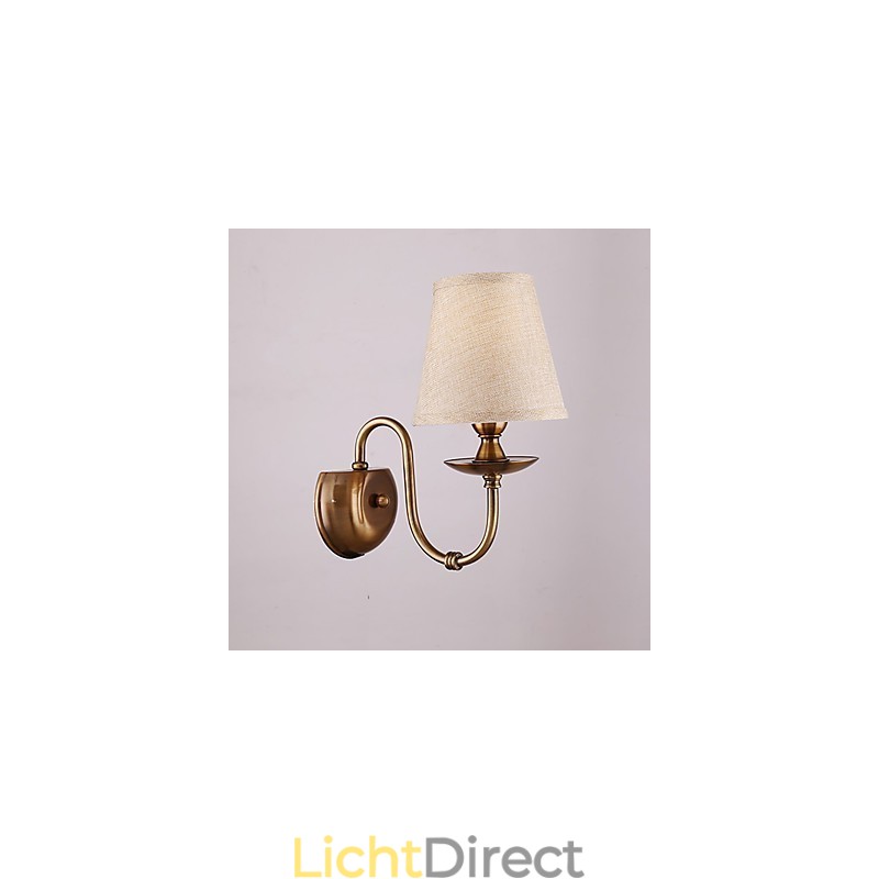 Traditionele klassieke gegalvaniseerde functie voor oogbescherming Downlight wandlampen wandlamp